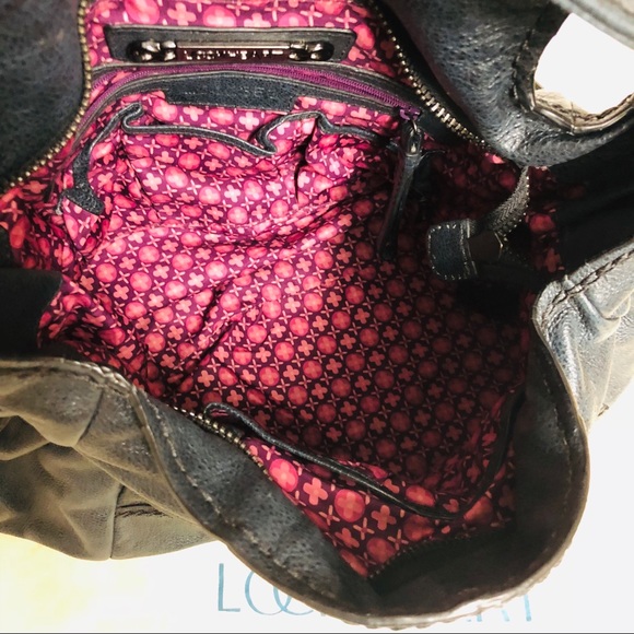 SOLD Lockheart Leather NWOT Teal Leather Tote - Picture 4 of 8